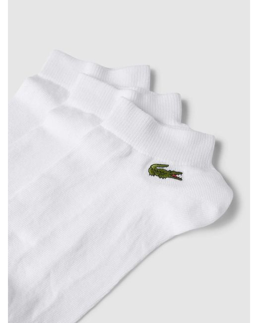 Lacoste Sokken Met Logostitching in het White voor heren