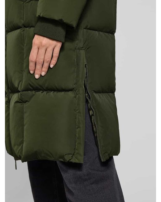 Mos Mosh Green Daunenmantel mit Kapuze Modell 'Nova'