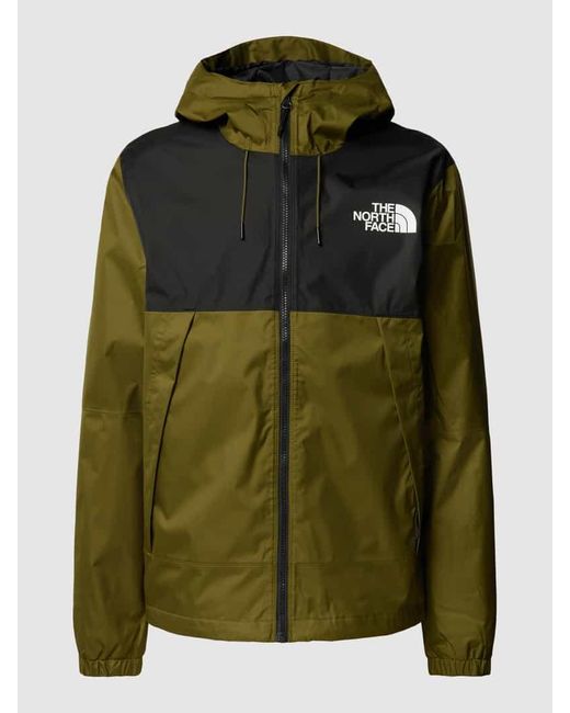 The North Face Jacke mit Label-Stitching Modell 'MOUNTAIN' in Green für Herren