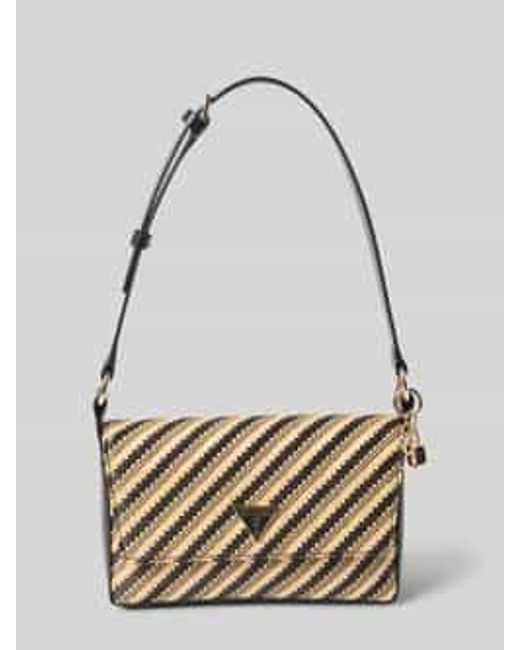 Guess Handtas Met Labelapplicatie in het Metallic