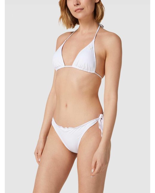 Guess White Bikini-Oberteil mit Spaghettiträger