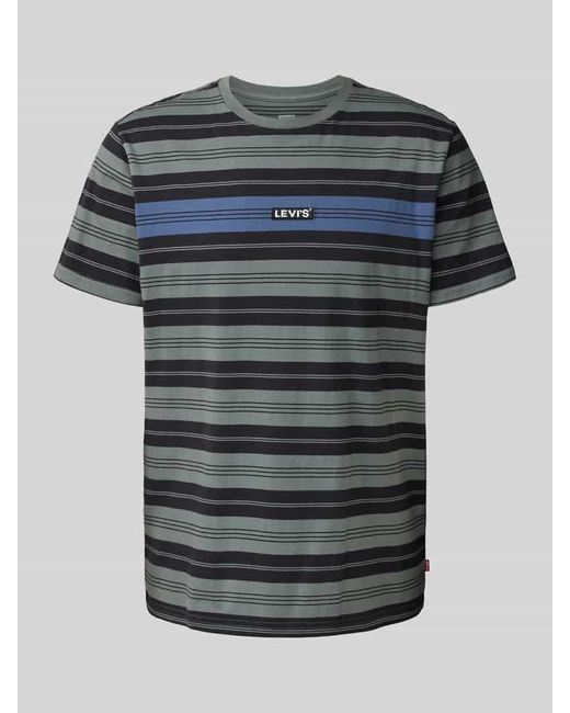 Levi's T-Shirt mit Label-Patch in Gray für Herren