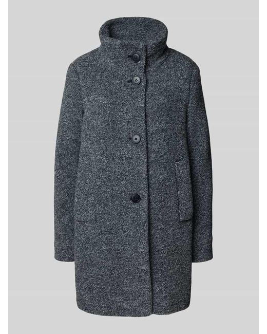 Fuchs & Schmitt Blue Mantel mit Stehkragen