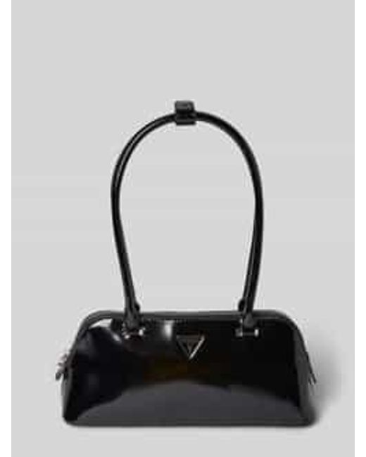 Guess Handtas Met Labelapplicatie, Model 'Arnela' in het Black