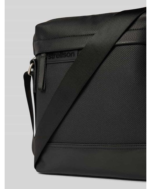 Strellson Shoulder Bag mit Label-Badge in Black für Herren