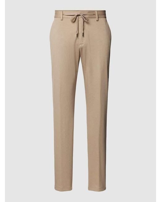S.oliver Slim Fit Jogpants aus Stretch-Jersey Modell 's.O JOGG' in Natural für Herren