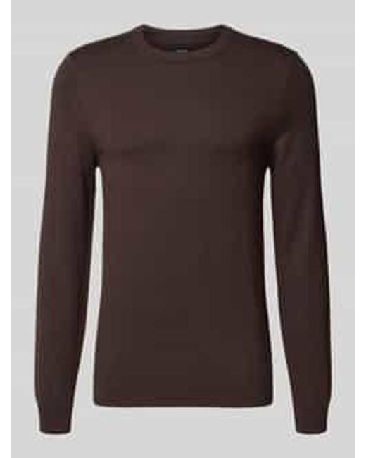 Mcneal Gebreide Pullover Met Kasjmier in het Brown voor heren