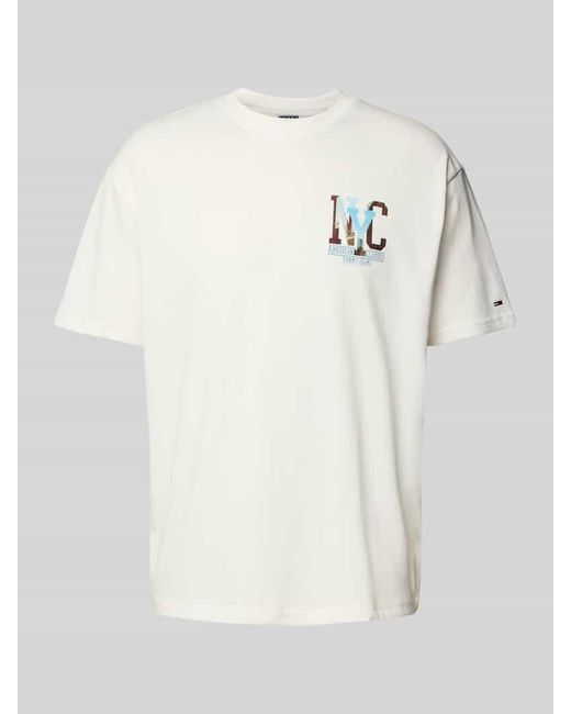 Tommy Hilfiger Regular Fit T-Shirt aus reiner Baumwolle in White für Herren