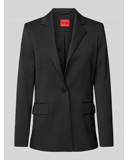 HUGO Blazer mit Reverskragen Modell 'ATANA' in Black für Herren