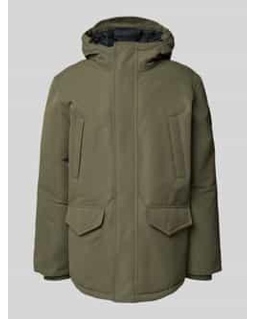 Napapijri Jack Met Capuchon, Model 'Cornier' in het Green voor heren