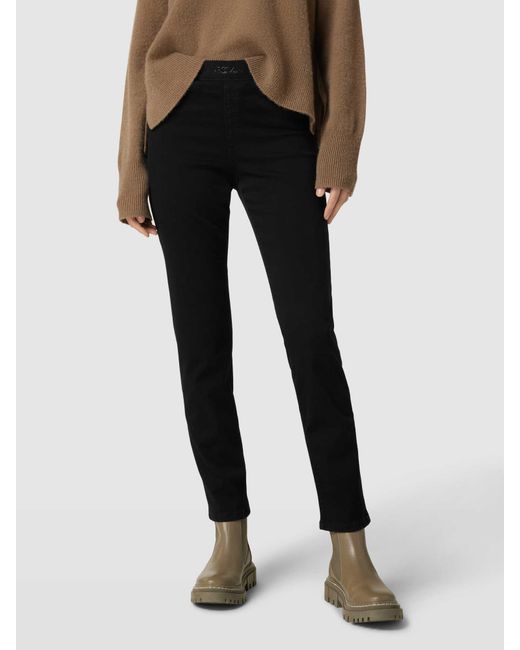 Marc Cain Jeans mit elastischem Bund in Black für Herren