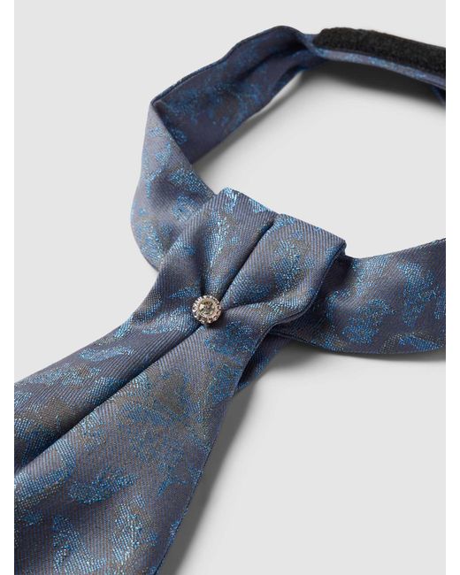 DIGEL Krawatte mit Label-Detail Modell 'Lei' in Blue für Herren