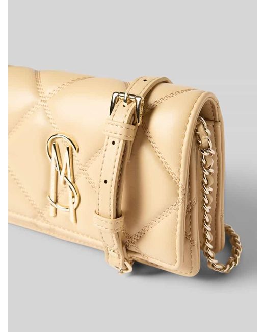 Steve Madden Natural Crossbody Bag mit Logo-Applikation Modell 'Bendue'