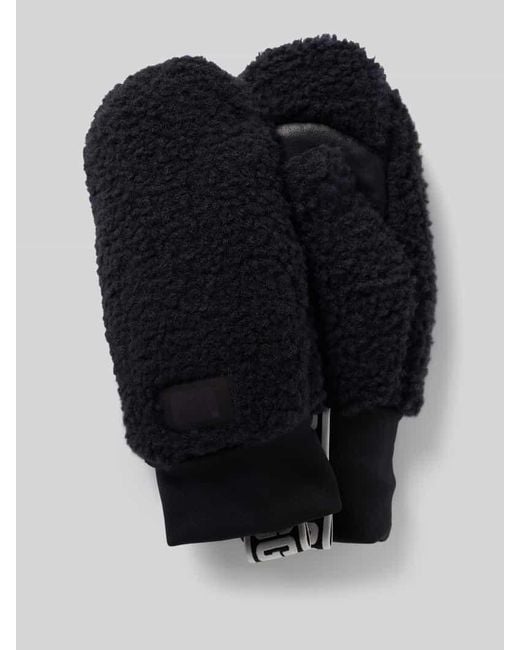 Ugg Blue Handschuhe aus Fleece mit elastischem Bund