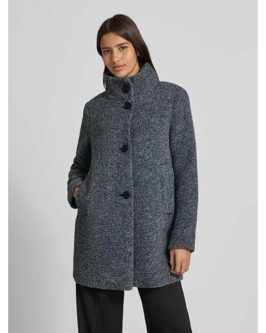 Fuchs & Schmitt Blue Mantel mit Stehkragen