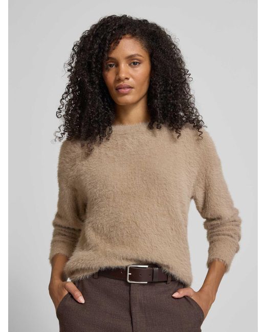 Monari Regular Fit Pullover in het Natural