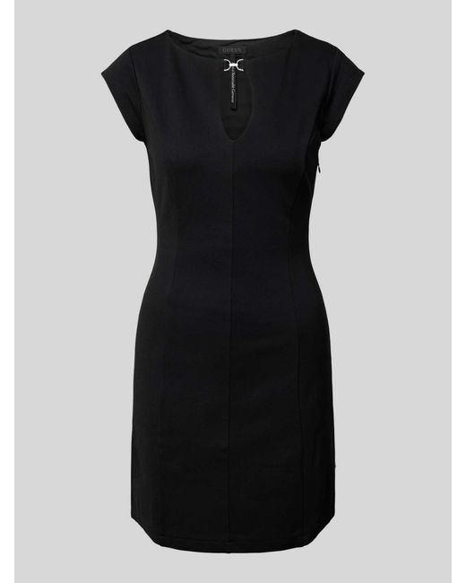 Guess Mini-jurk Met Druppelvormige Hals in het Black