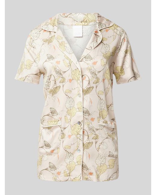 CCDK Copenhagen Pyjamatop Met Resortkraag in het Natural