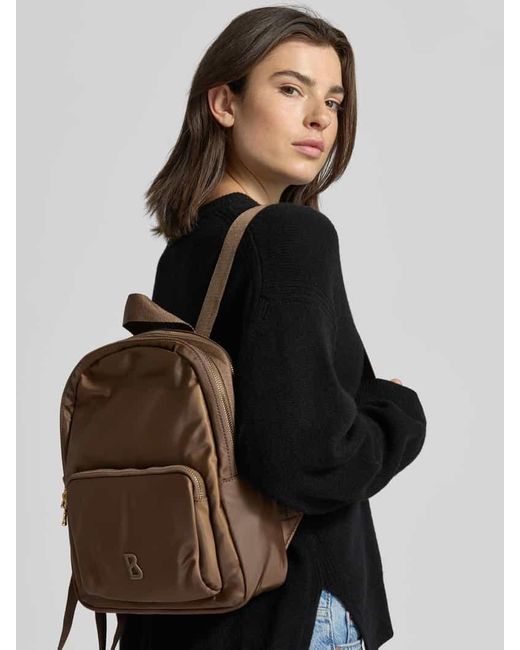 Bogner Brown Rucksack mit geteiltem Hauptfach Modell 'Verbier'
