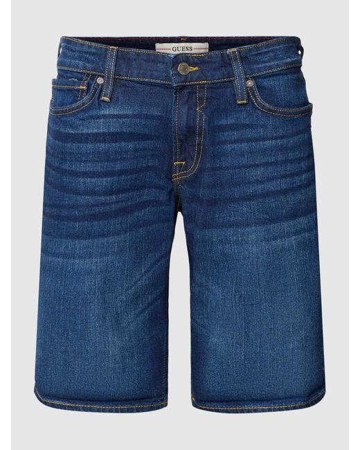 Guess Korte Jeans in het Blue voor heren