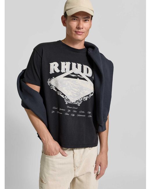 Rhude T-Shirts in het Black voor heren