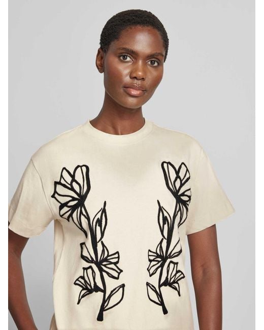 Jake*s T-Shirts in het Natural