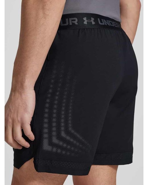Under Armour Regular Fit Shorts mit elastischem Label-Bund Modell 'Vanish' in Blue für Herren