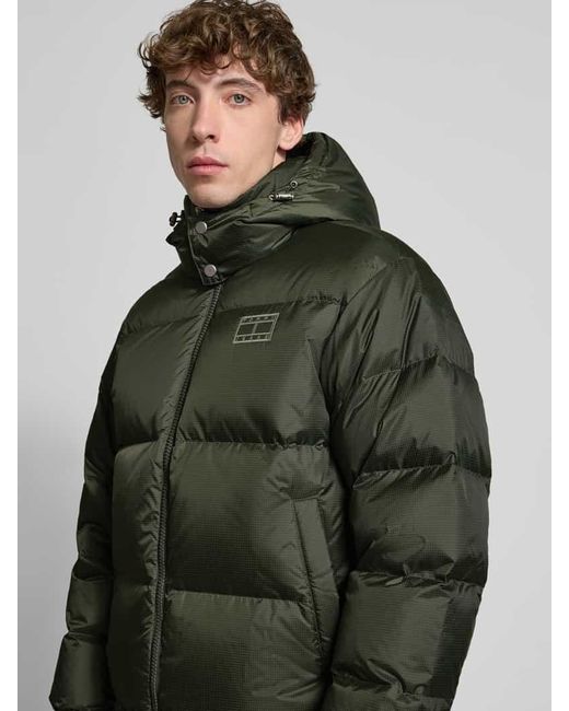 Tommy Hilfiger Regular Fit Steppjacke mit Daunen-Feder-Füllung Modell 'ALASKA' in Green für Herren