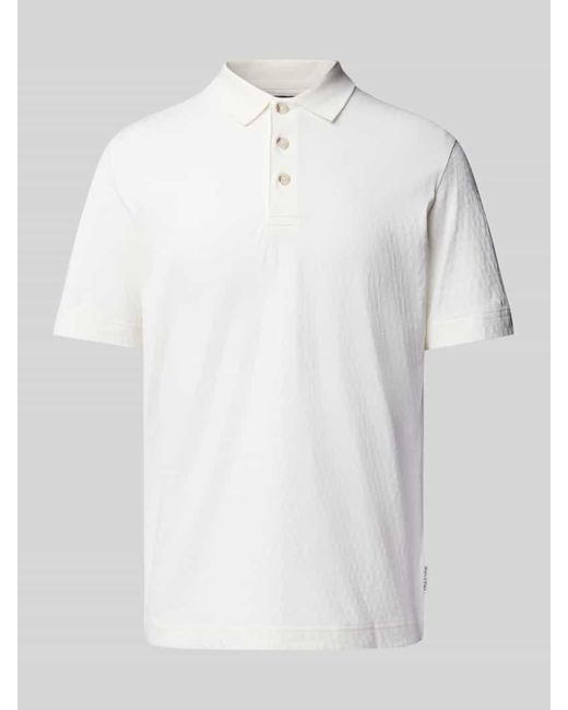 Marc O' Polo Regular Fit Poloshirt Aus Reiner Baumwolle in White für Herren