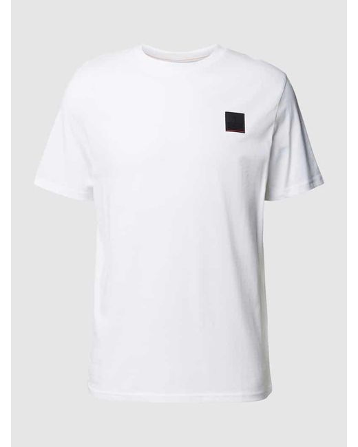 Bogner Fire + Ice T-Shirt mit Label-Badge Modell 'VITO2' in White für Herren