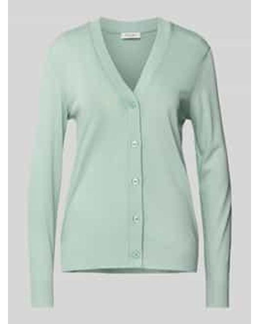 Maerz Vest Met Knoopsluiting in het Green