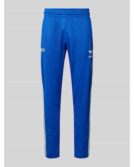 Adidas Originals Regular Fit Sweatpants Italien EM 2024 in Blue für Herren