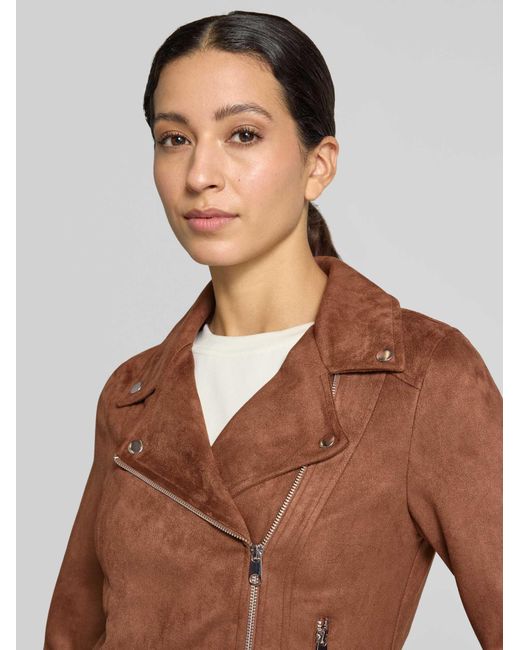 Vero Moda Leren Jassen in het Brown