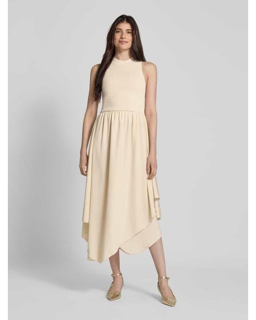 Gestuz Natural Maxikleid mit Turtleneck Modell 'sama'