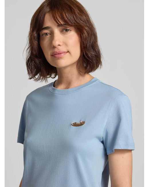 Jake*s T-Shirts in het Blue