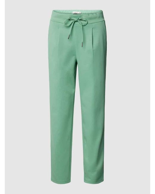 B.Young Green Stoffhose mit verkürztem Bein Modell 'RIZET'