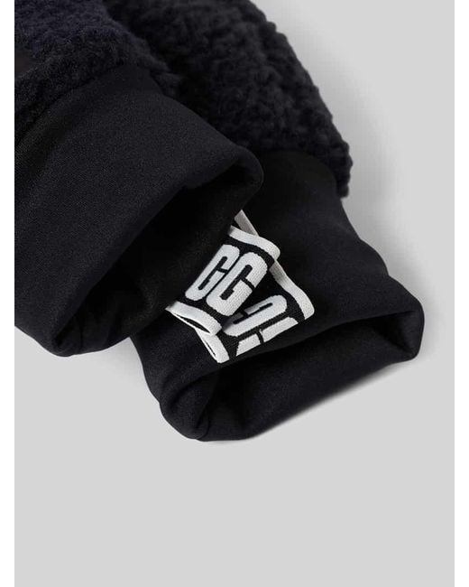 Ugg Blue Handschuhe aus Fleece mit elastischem Bund