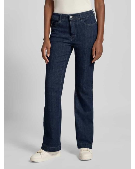 M·a·c Blue Bootcut Jeans mit Eingrifftaschen Modell 'DREAM BOOT AUTHENTIC'