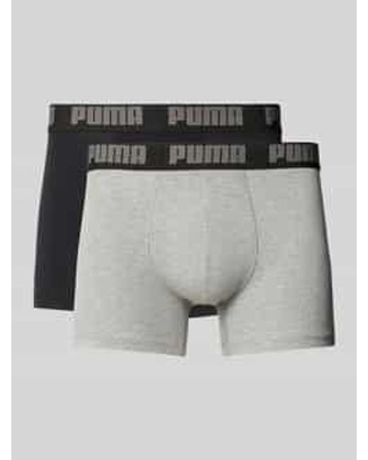 PUMA Boxershorts in het Gray voor heren