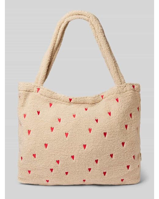 Studio Noos Natural Handtasche aus Teddyfell
