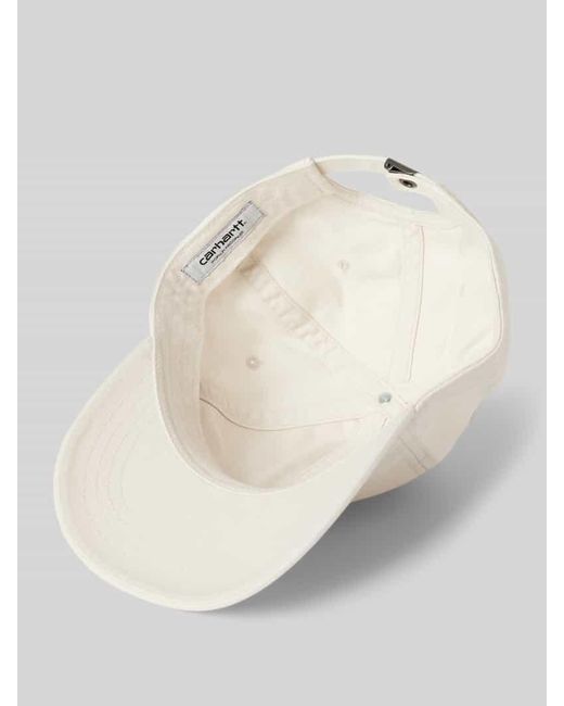 Carhartt Basecap mit Logo-Stitching Modell 'MADISON' in Natural für Herren