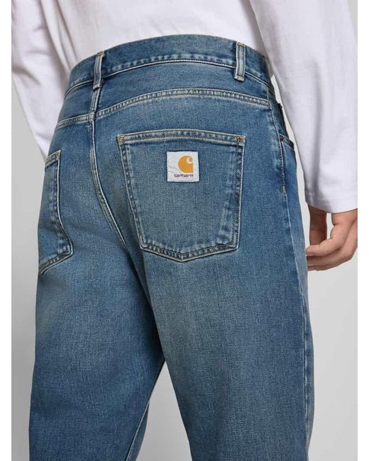 Carhartt Relaxed Fit Jeans Modell 'NEWEL' in Blue für Herren