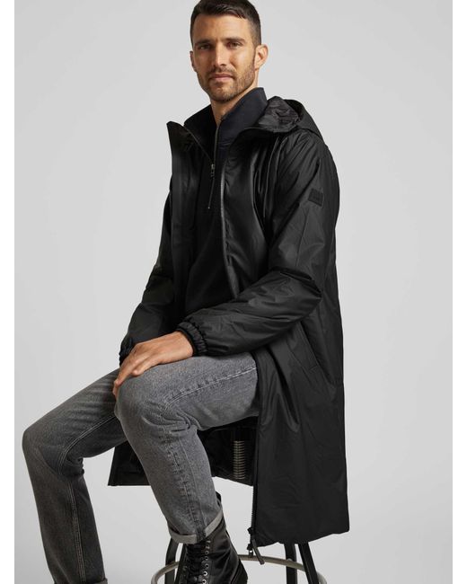Rains Extra Lang Jack, Model 'Lohja' in het Black voor heren