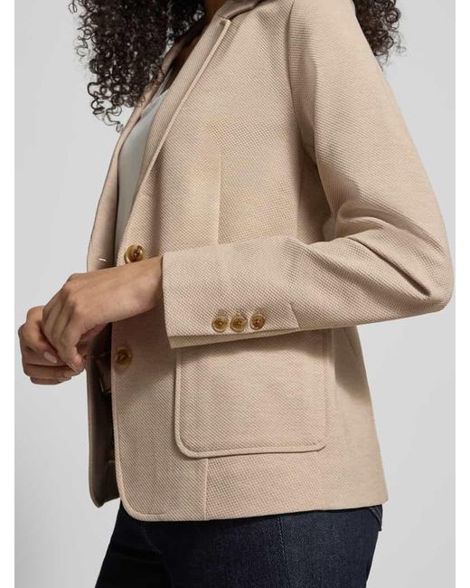 Mos Mosh Natural Regular Fit Blazer mit Viskose-Anteil Modell 'Vega Daisi'