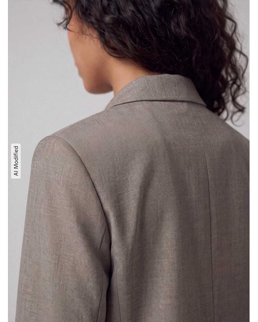 SELECTED Lange Blazers in het Brown