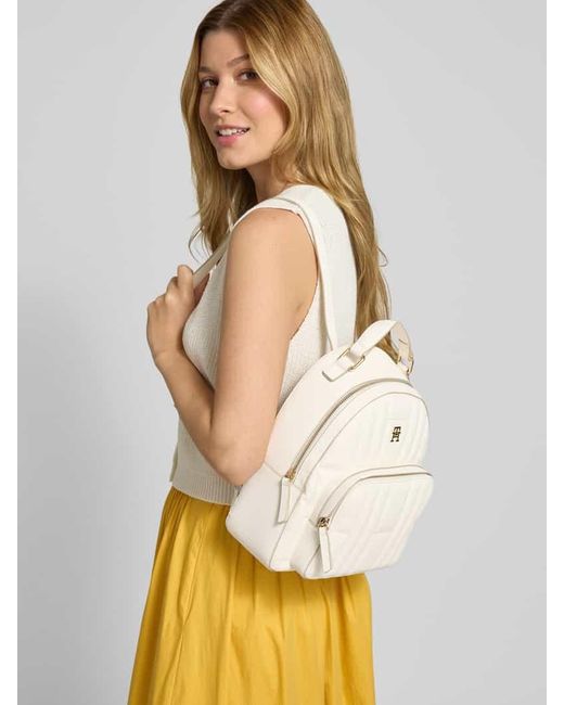 Tommy Hilfiger Natural Rucksack mit gesteppter Oberfläche