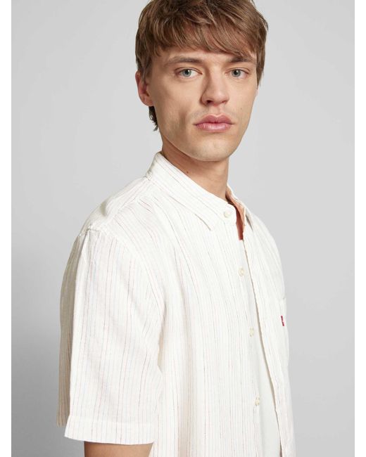 Levi's Vrijetijdsoverhemd Met Knoopsluiting in het Natural voor heren