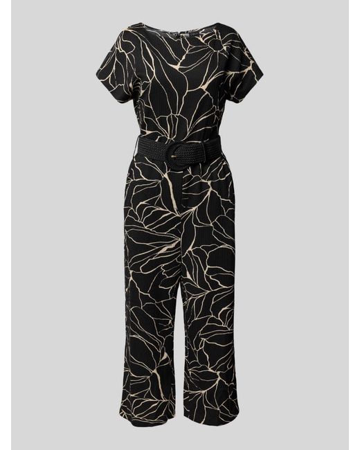 S.oliver Regular Fit Jumpsuit in het Black