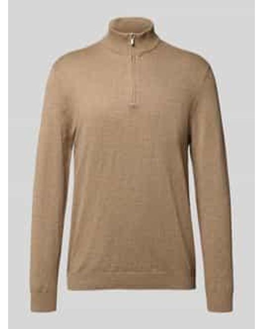 Only & Sons Regular Fit Schipperstrui Van Een Mix Van Katoen En Viscose, Model 'Loui' in het Brown voor heren