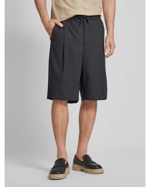 HUGO Shorts mit Eingrifftaschen in Black für Herren